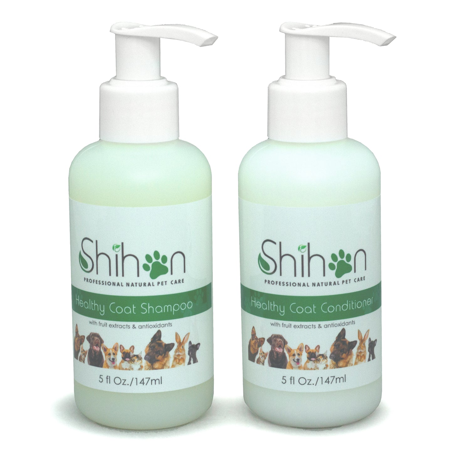 Shihan Healthy Coat Pet Shampoo & Conditioner