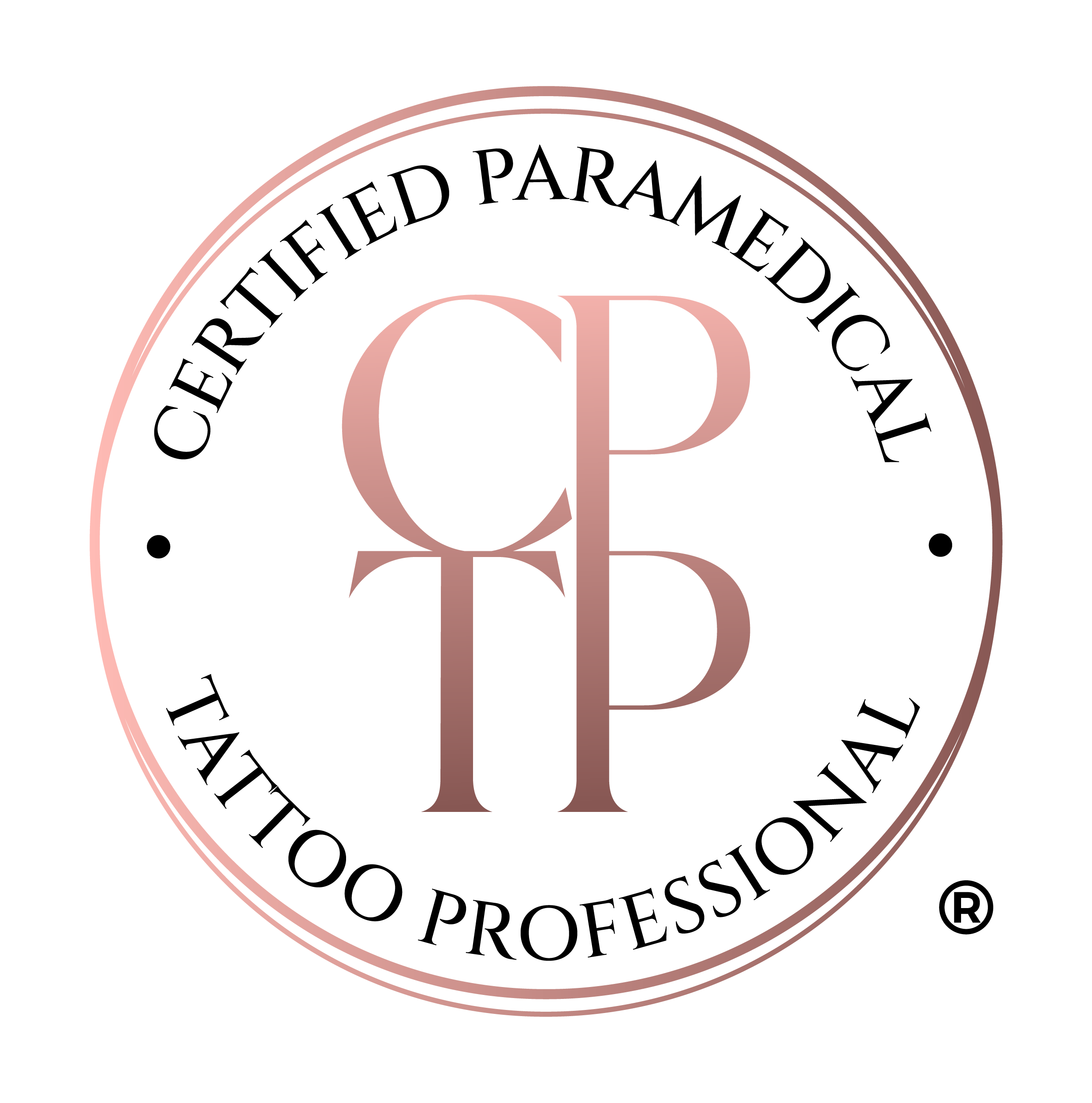 Certified Paramedical Tattoo Professional recognition