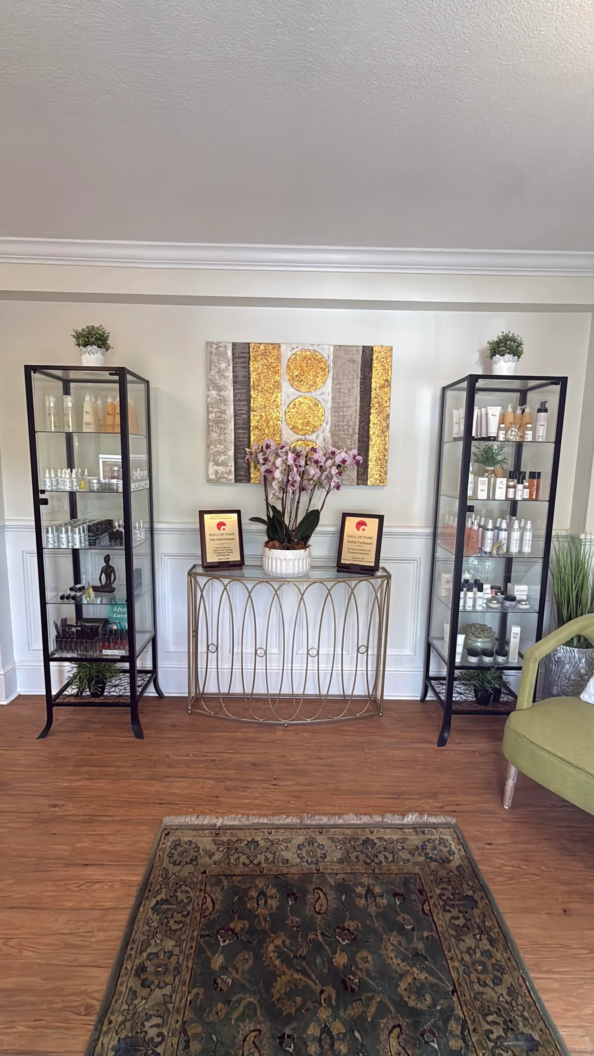 Private treatment studio at Shihan Beauty Clinic in Avon, Connecticut