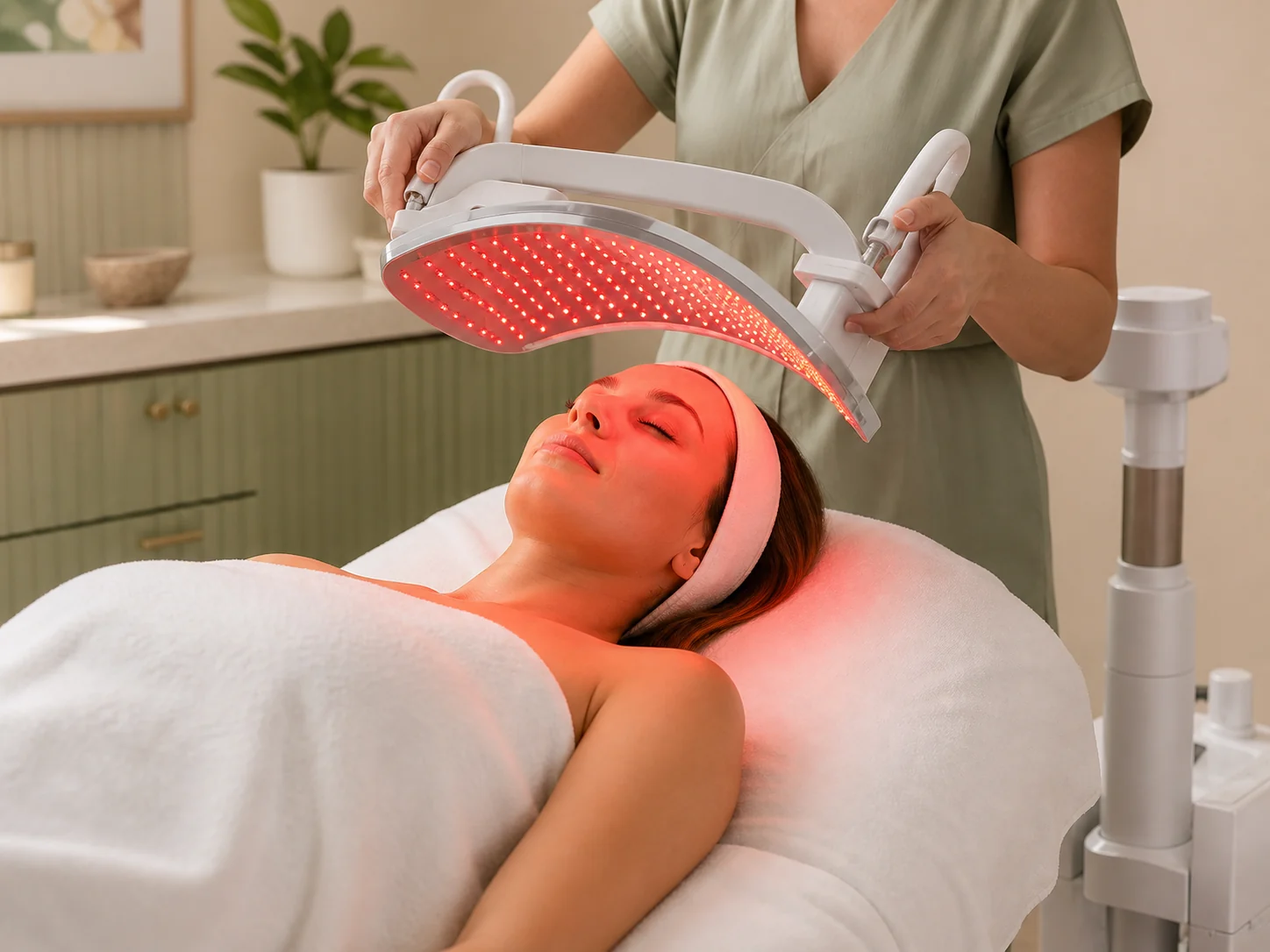 Professional LED Red Light Therapy at Shihan Beauty Clinic