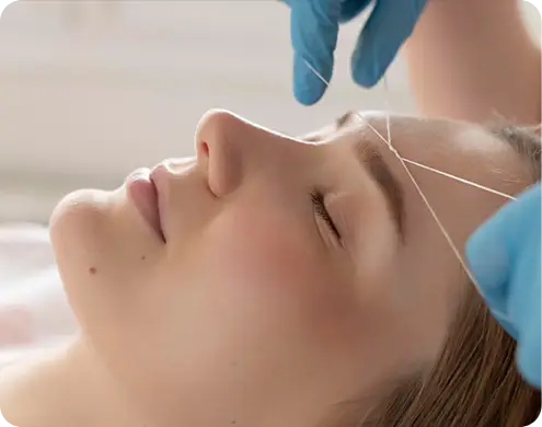 Eyebrow, Upper Lip & Chin Threading – Your Signature Facial Polish